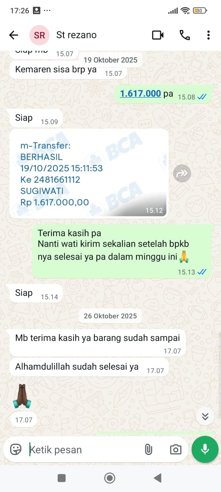 Review pelanggan 1