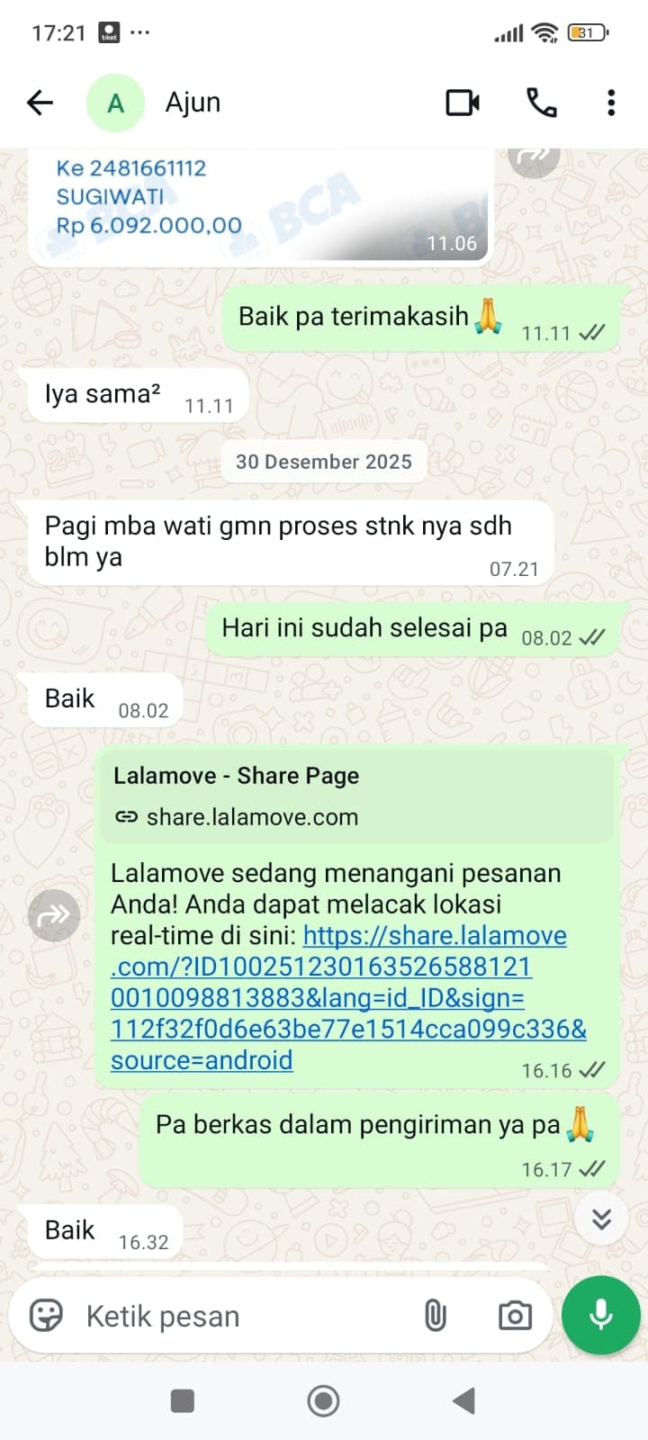 Review pelanggan 5